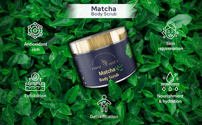 Auntie Dote’s Matcha Infused Dead Sea Salt Scrub