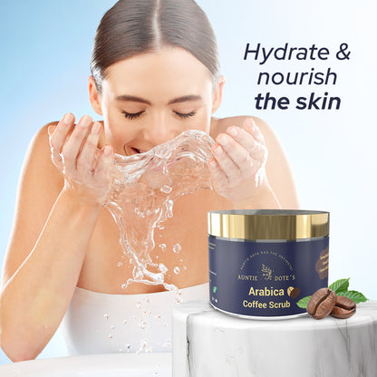 Auntie Dote's Arabica Coffee Dead Sea Salt Scrub